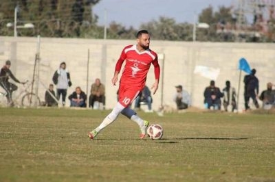 استشهاد اللاعب الفلسطيني مهند الليلي متأثراً بجراحه بعد قصف منزله في مخيم المغازي