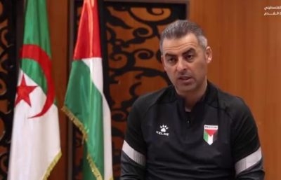 مدرب المنتخب الفلسطيني يوضح أهداف وديتي الجزائر
